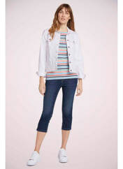 Jeans coupe slim bleu TOM TAILOR pour femme seconde vue