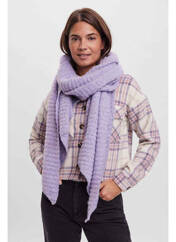 Echarpe violet VERO MODA pour femme seconde vue