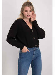 Gilet manches longues noir VERO MODA pour femme seconde vue