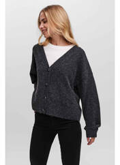 Gilet manches longues noir VERO MODA pour femme seconde vue