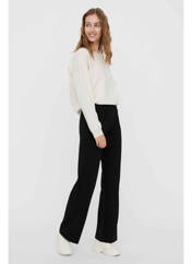 Pantalon flare noir VERO MODA pour femme seconde vue