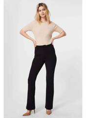 Pantalon flare noir VERO MODA pour femme seconde vue