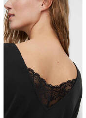 T-shirt noir VERO MODA pour femme seconde vue