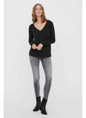 T-shirt noir VERO MODA pour femme seconde vue