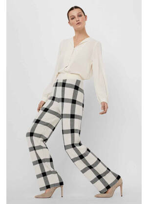 Pantalon flare beige VERO MODA femme