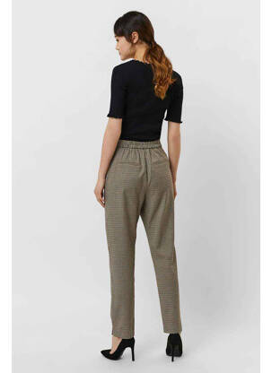 Pantalon slim beige VERO MODA femme
