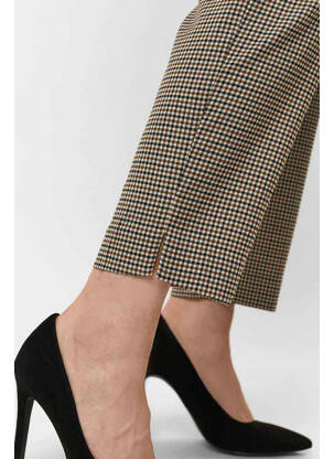 Pantalon slim beige VERO MODA femme