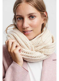 Col / tour de cou beige VERO MODA femme