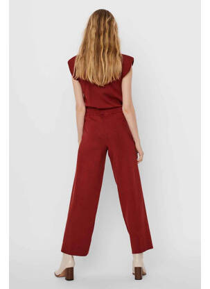 Pantalon flare rouge VERO MODA femme
