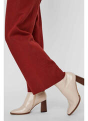 Pantalon flare rouge VERO MODA pour femme seconde vue