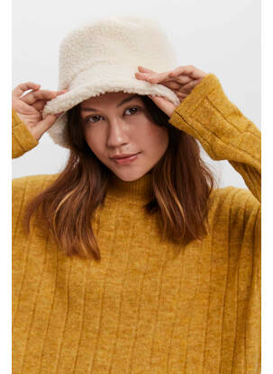 Chapeau beige VERO MODA femme