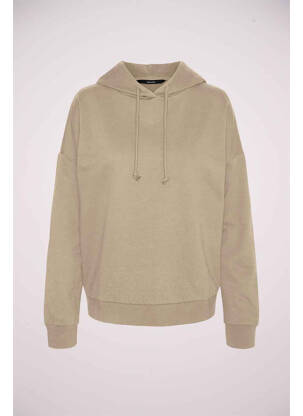 Sweat-shirt à capuche beige VERO MODA femme