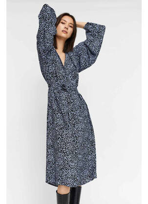 Robe mi-longue noir VERO MODA femme