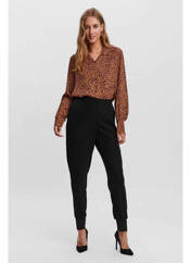 Pantalon slim noir VERO MODA pour femme seconde vue