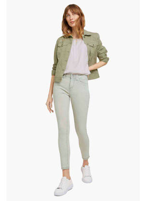 Jeans skinny vert TOM TAILOR femme