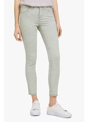 Jeans skinny vert TOM TAILOR femme