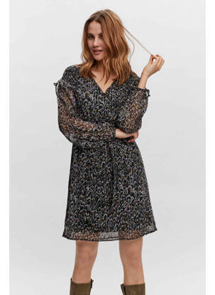 Robe courte noir VERO MODA femme