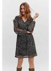Robe courte noir VERO MODA pour femme seconde vue