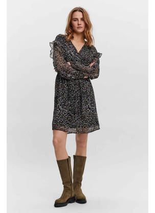 Robe courte noir VERO MODA femme