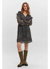 Robe courte noir VERO MODA pour femme seconde vue