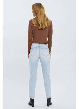 Jeans coupe droite bleu VERO MODA femme