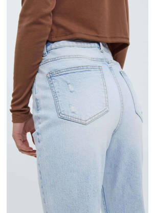 Jeans coupe droite bleu VERO MODA femme