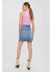 Jupe courte bleu VERO MODA pour femme seconde vue