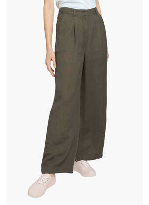 Pantalon flare vert TOM TAILOR femme
