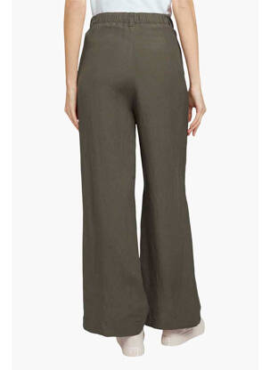 Pantalon flare vert TOM TAILOR femme