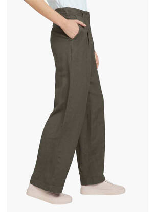 Pantalon flare vert TOM TAILOR femme