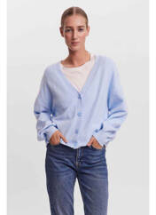 Gilet manches longues bleu VERO MODA pour femme seconde vue