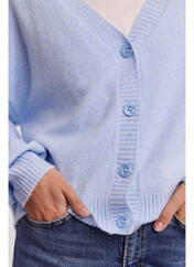 Gilet manches longues bleu VERO MODA pour femme seconde vue
