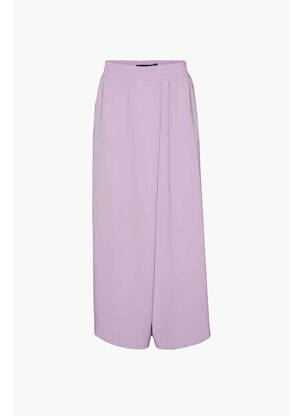 Pantalon 7/8 violet VERO MODA pour femme