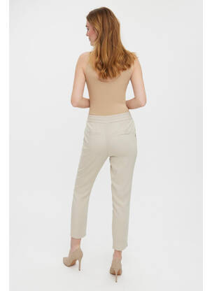 Pantalon slim argent VERO MODA femme