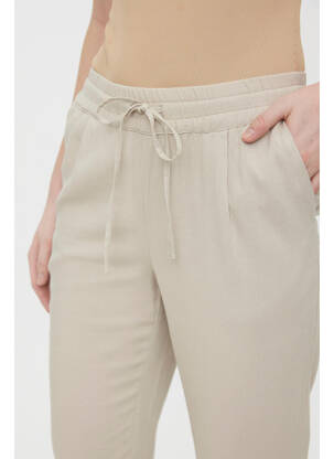 Pantalon slim argent VERO MODA femme
