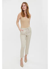 Pantalon slim argent VERO MODA pour femme seconde vue