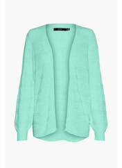 Gilet manches longues vert VERO MODA pour femme seconde vue