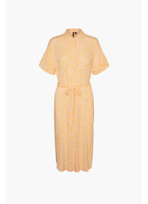 Robe mi-longue rose VERO MODA femme