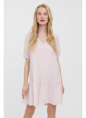 Robe courte rose VERO MODA femme