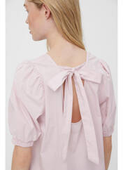 Robe courte rose VERO MODA pour femme seconde vue