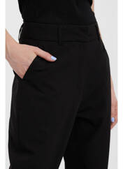 Pantalon chino noir VERO MODA pour femme seconde vue