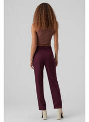 Pantalon chino rouge VERO MODA pour femme seconde vue