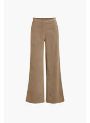 Pantalon droit marron VERO MODA pour femme seconde vue