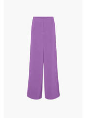 Pantalon flare violet VERO MODA pour femme seconde vue