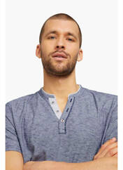 T-shirt bleu TOM TAILOR pour homme seconde vue