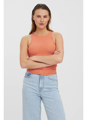 Débardeur orange VERO MODA femme