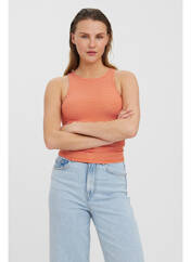 Débardeur orange VERO MODA pour femme seconde vue