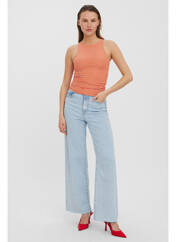 Débardeur orange VERO MODA pour femme seconde vue