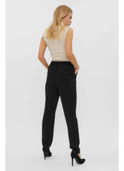 Pantalon chino noir VERO MODA pour femme seconde vue