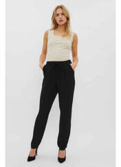 Pantalon chino noir VERO MODA pour femme seconde vue